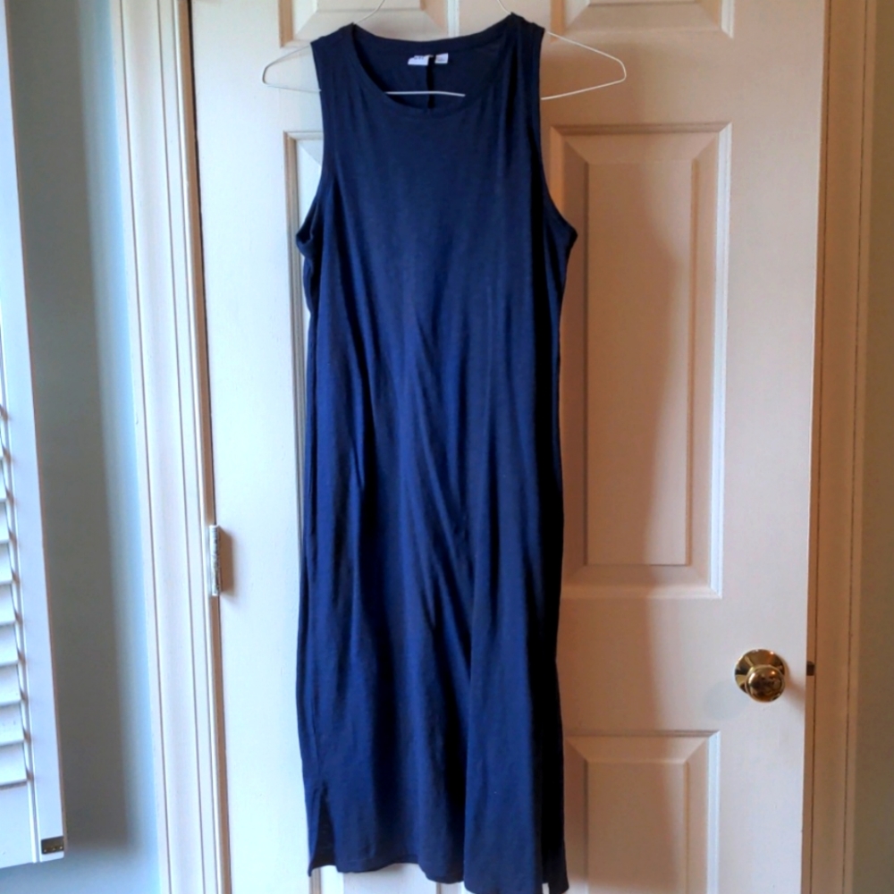 Gap midi cotton tank dress
